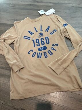 Men’s Nike Dallas Cowboys Long Sleeve Shirt Size M